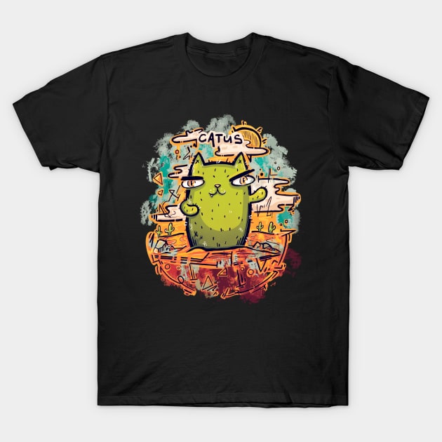 Catus T-Shirt by Chaplo